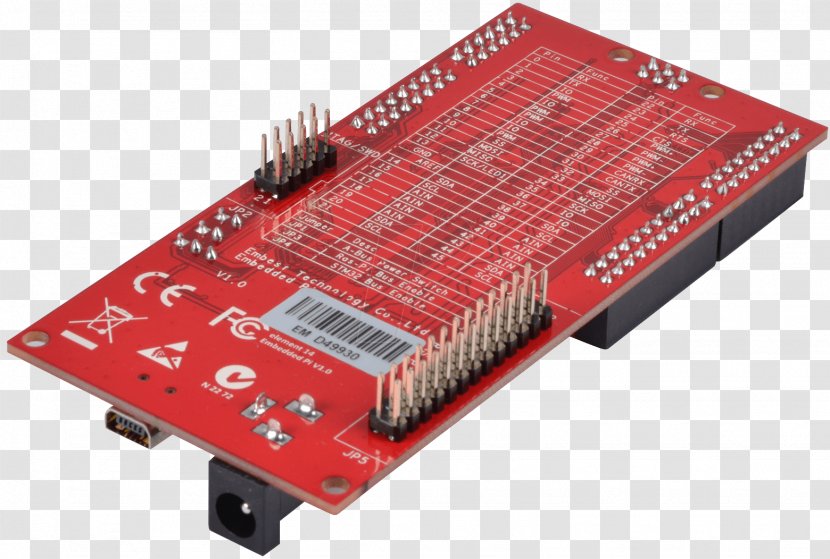 Electronics Electronic Component Microcontroller Computer Hardware Circuit - Raspberry Transparent PNG