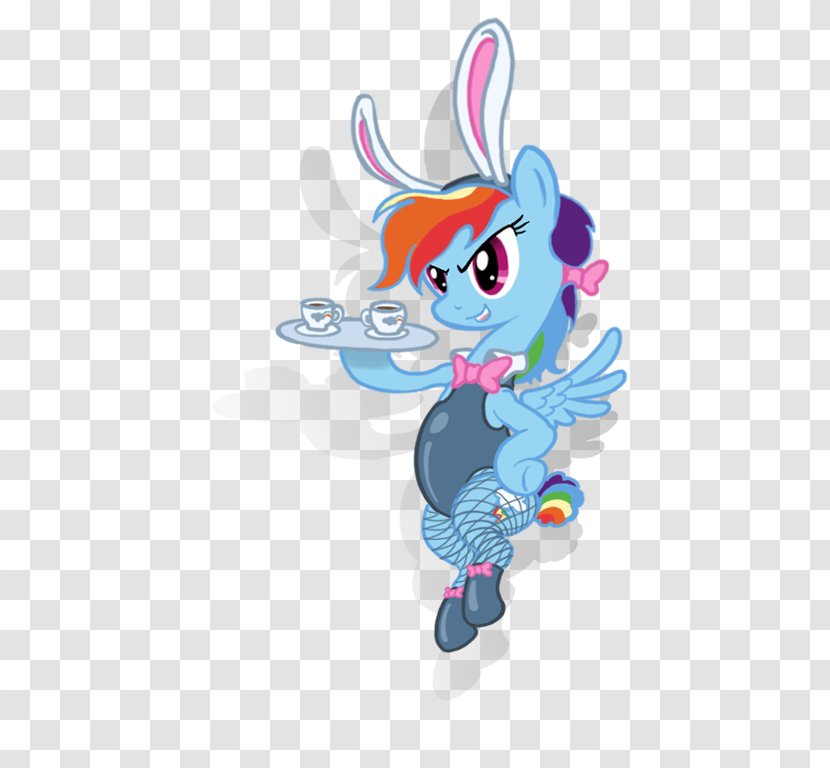 Easter Bunny Clip Art Illustration Horse Mammal - Fictional Character Transparent PNG