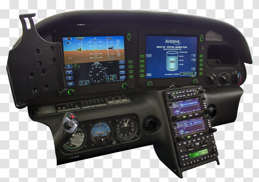 Electronics Cockpit Multimedia - Cirrus Transparent PNG