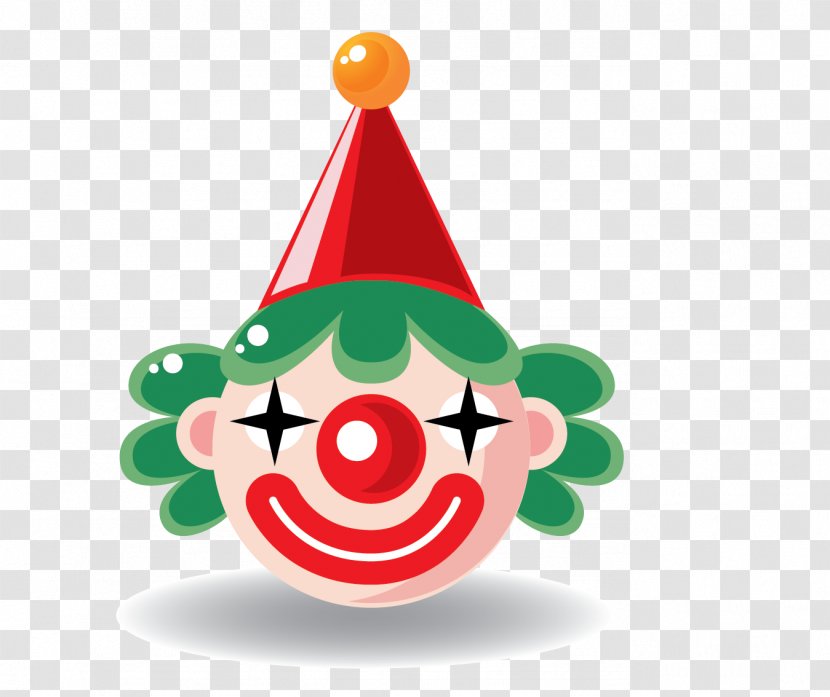 Clown Christmas - Cartoon - Vector Transparent PNG