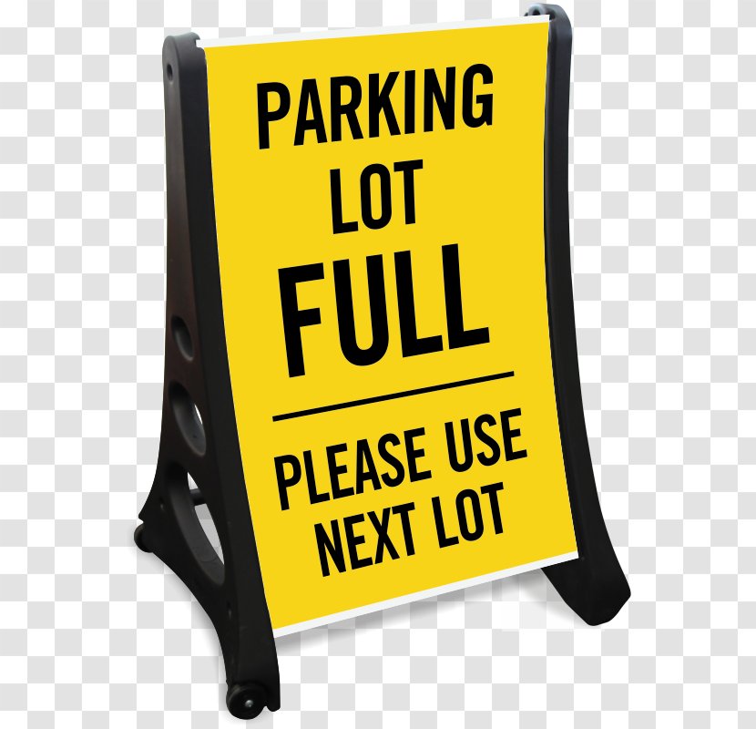 Car Park Valet Parking Business Sidewalk - Sign Transparent PNG