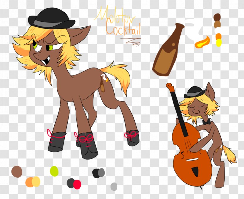 Horse Pony Cat Dog - Fictional Character - Molotov Cocktail Transparent PNG