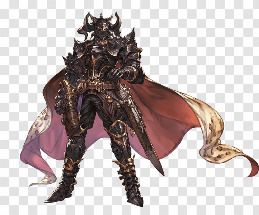 Granblue Fantasy Black Knight Character - Fictional Transparent PNG