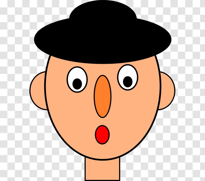 Hat Nose Cartoon Line Clip Art - Tennis Transparent PNG