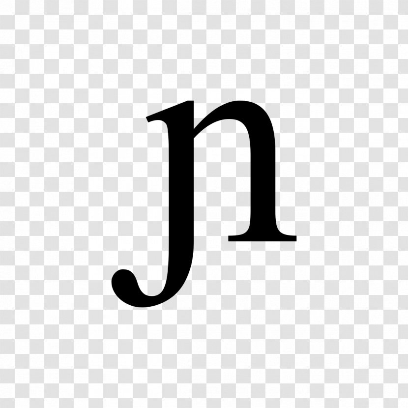 Palatal Nasal Consonant International Phonetic Alphabet Velar - Monochrome - Black Transparent PNG