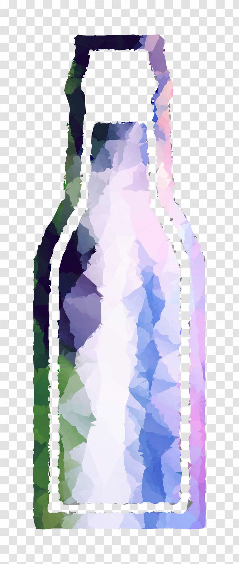 Glass Bottle Plastic Purple Transparent PNG