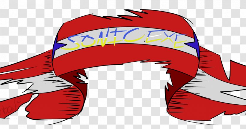 Headgear Character Clip Art - Red - Sonic Creepypasta Transparent PNG