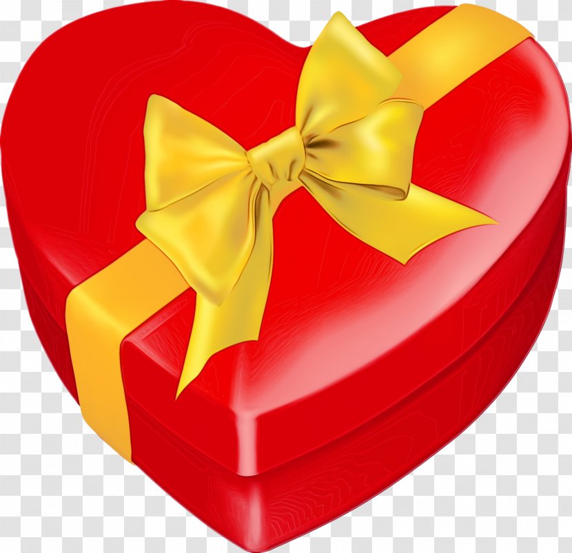 Valentine's Day - Present - Gift Wrapping Valentines Transparent PNG