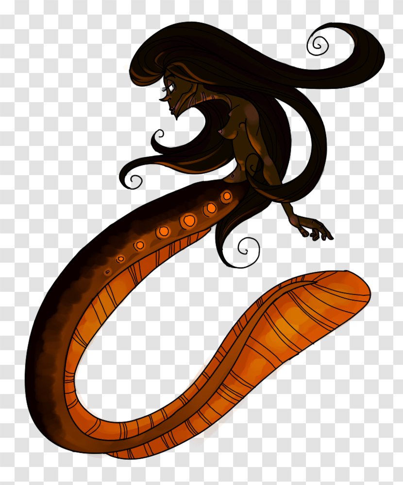 Clip Art Siren Mermaid Image Free Content - Serpent - Eel Transparent PNG