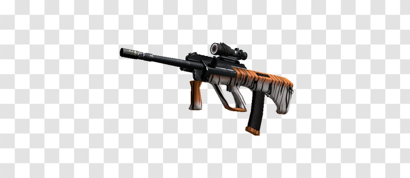 Counter-Strike: Global Offensive Bengal Cat Tiger Steyr AUG R8 Revolver - Flower - Tree Transparent PNG