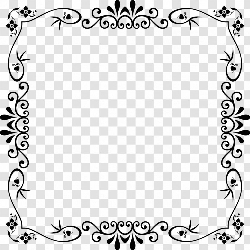 Borders And Frames Clip Art - Monochrome Photography - Frame Vector Transparent PNG