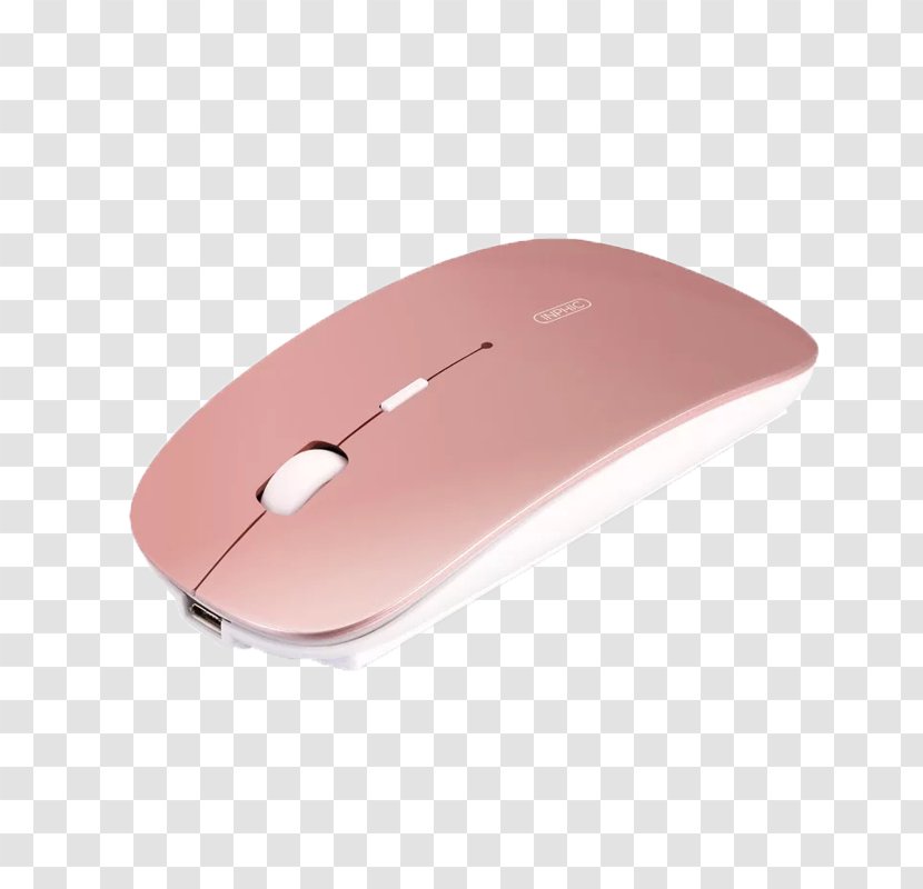 Computer Mouse Laptop Optical Wireless USB - Pink Transparent PNG