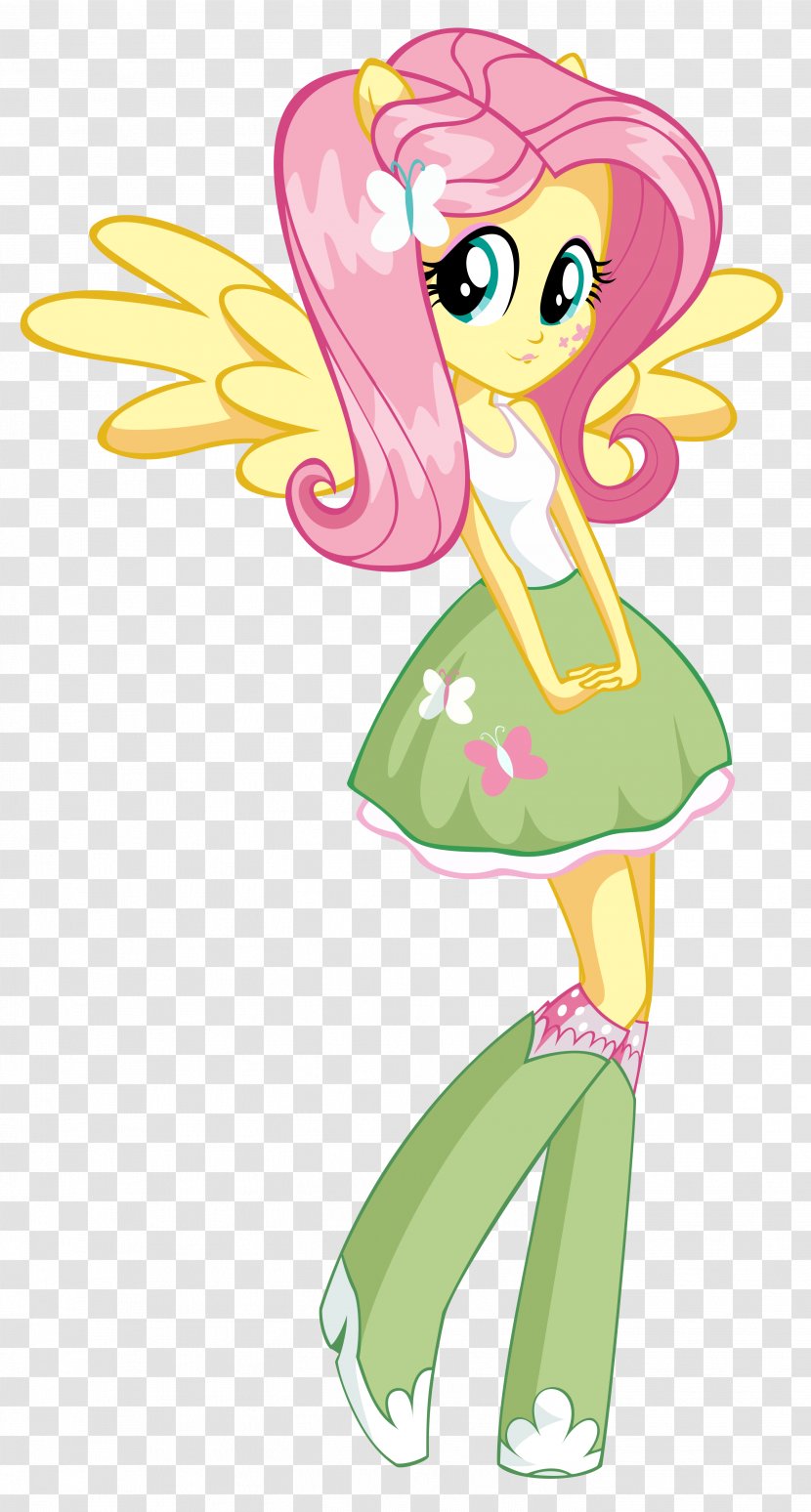 Fluttershy Pony Rarity Rainbow Dash Equestria - My Little Friendship Is Magic Transparent PNG