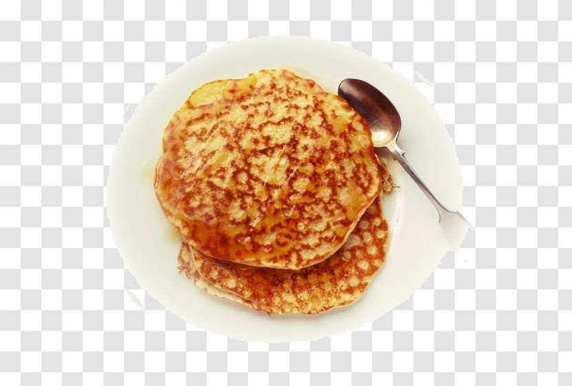 Pancake Crumpet Breakfast Vegetarian Cuisine Dish - Pancakes Transparent PNG