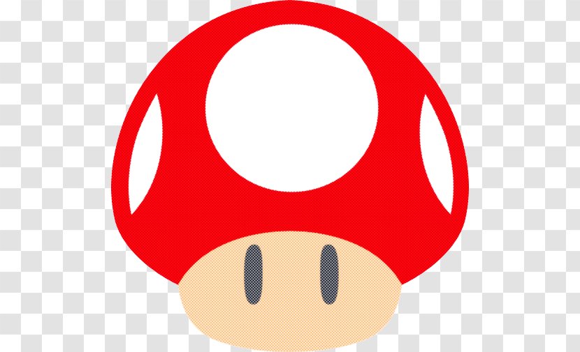 Red Clip Art Nose Mushroom Circle - Smile Transparent PNG