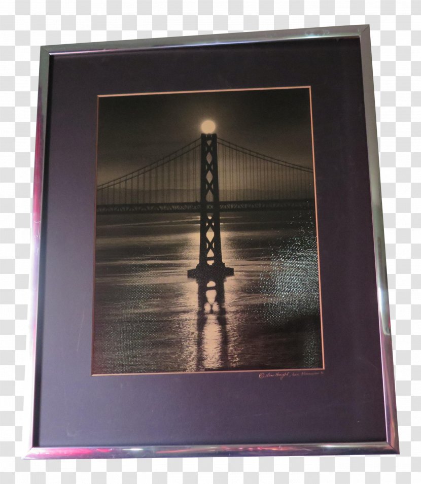 Golden Gate Bridge Architecture Sketch - Picture Frame Transparent PNG