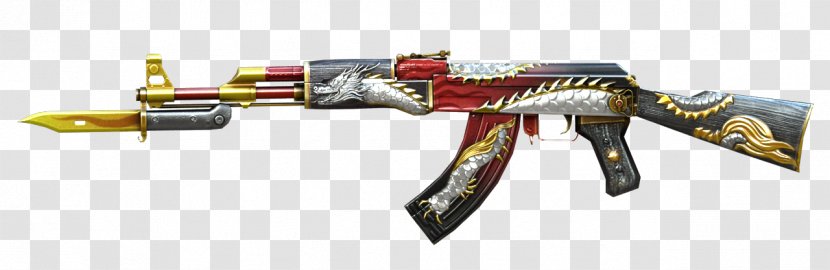 CrossFire 9A-91 AK-47 M4 Carbine Weapon - Assault Rifle - Amazing Ak 47 Transparent PNG