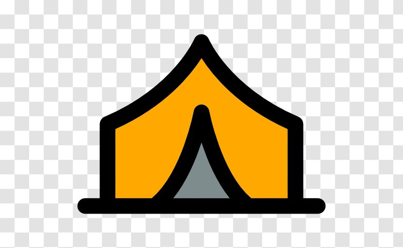 Tents Vector - Yellow - Triangle Transparent PNG