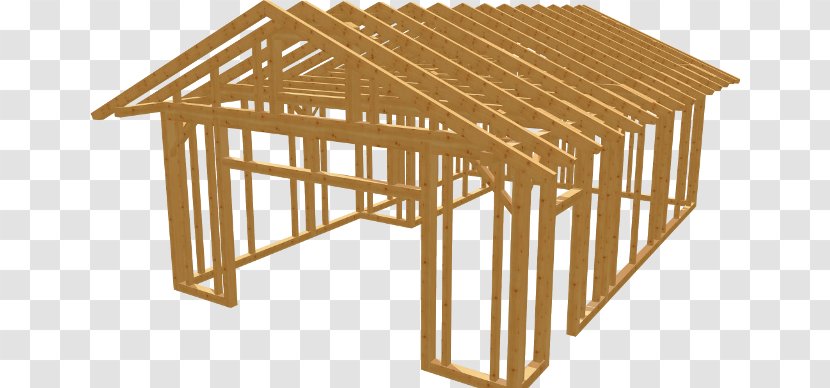 Blankenfelde-Mahlow Gable Roof Konstruktionsvollholz Domestic Construction - Lumber - Carport Garage Transparent PNG