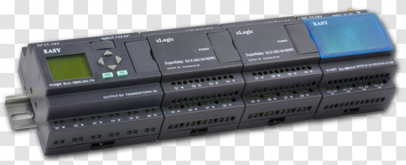 Logo Programmable Logic Controllers Relay Computer Software Siemens - Electronic Device Transparent PNG