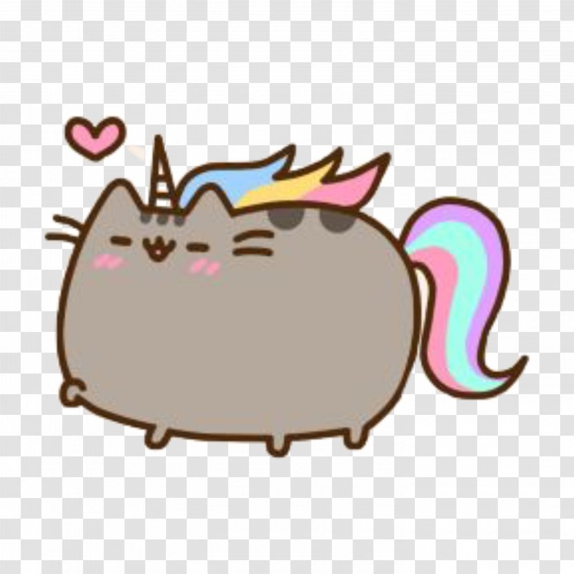 Pusheen Cat Sock In A Mug Unicorn - Area Transparent PNG