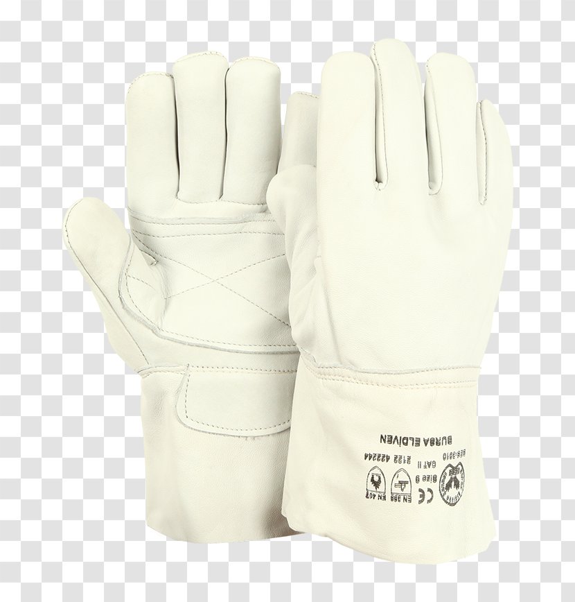 Product Design Glove Football Goalkeeper - White - Welding Gloves Transparent PNG