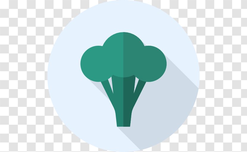 Green Teal Logo - Broccoli Transparent PNG