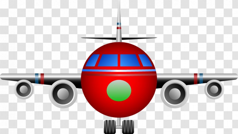 Airplane Aircraft Abstraction - Technology - Abstract Cartoon Pattern Transparent PNG