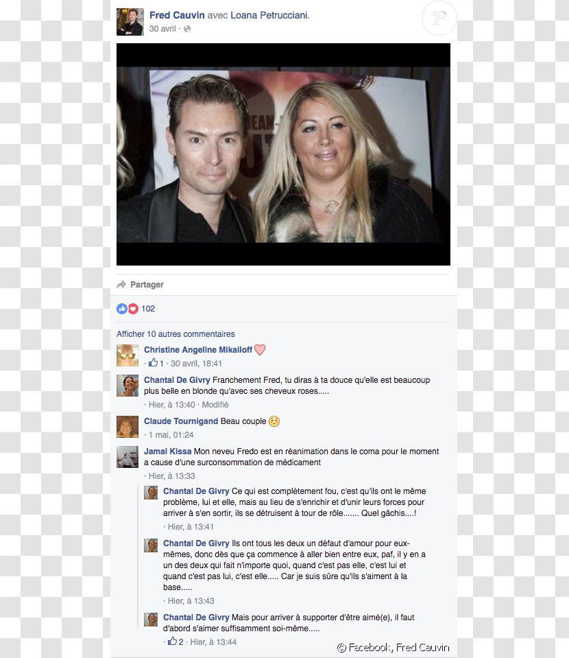 Loana Insult Actor Paris Suicide Attempt - 2018 Tour De France - Comment Page Transparent PNG