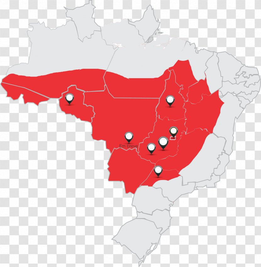 Flag Of Brazil Distance Education - Map - Minas Gerais Transparent PNG