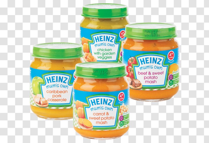 Baby Food Heinz Organic Custard Natural Foods - Convenience - Jar Transparent PNG