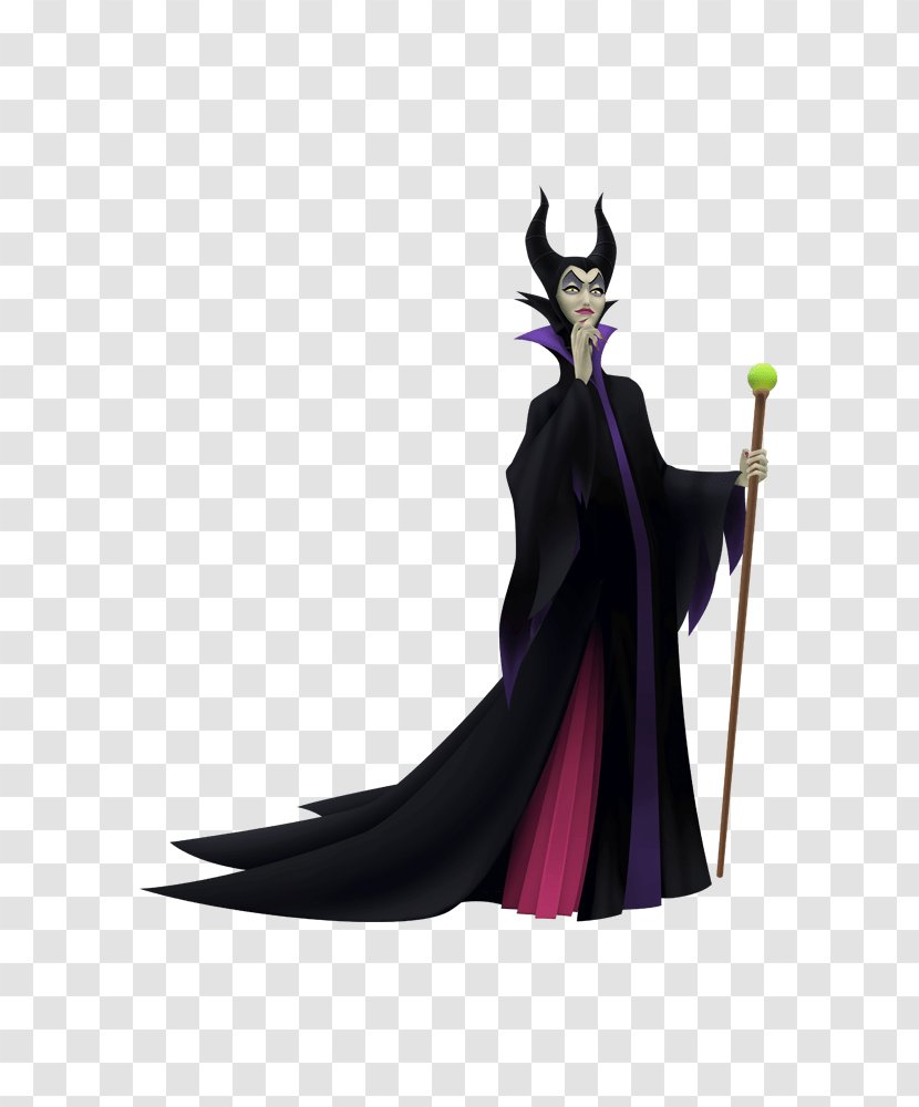 Kingdom Hearts Final Mix Maleficent Birth By Sleep II HD 1.5 Remix - Fictional Character - Disney Villain Transparent PNG