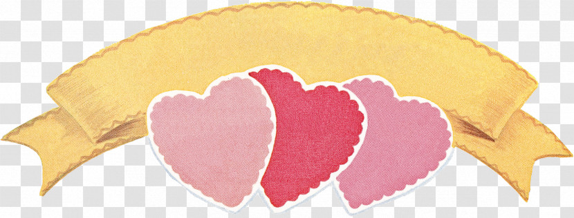 Pink Heart Sticker Love Transparent PNG