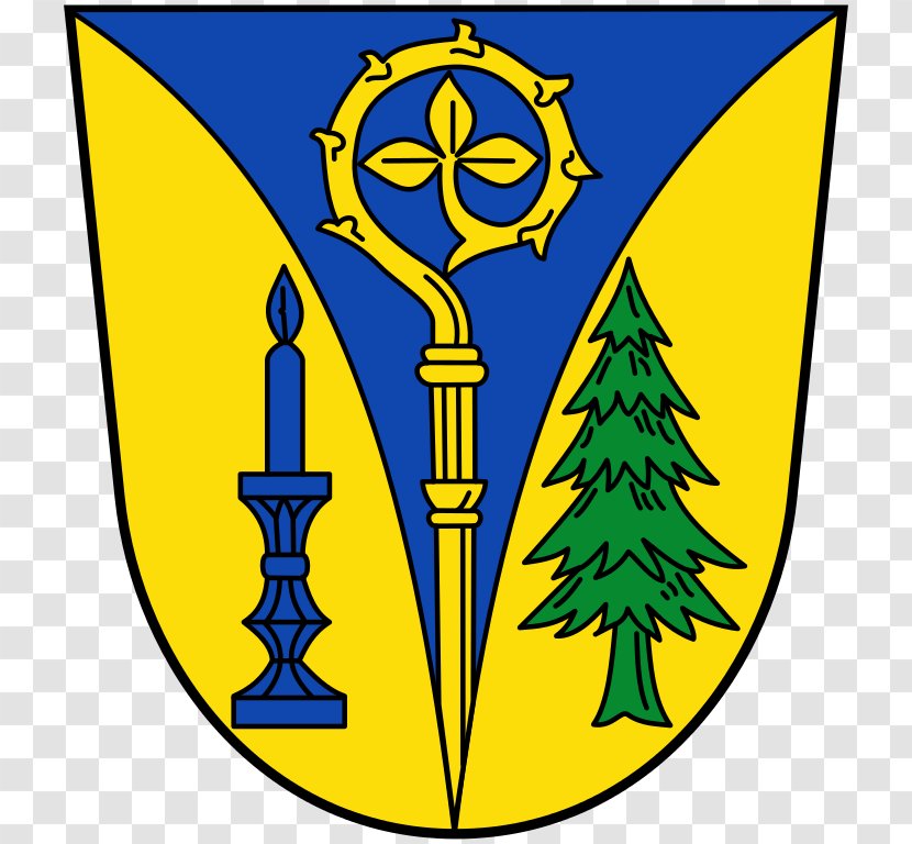 Gemeinde Weitramsdorf Coat Of Arms Logo Clip Art - Yellow - Chandlier Transparent PNG