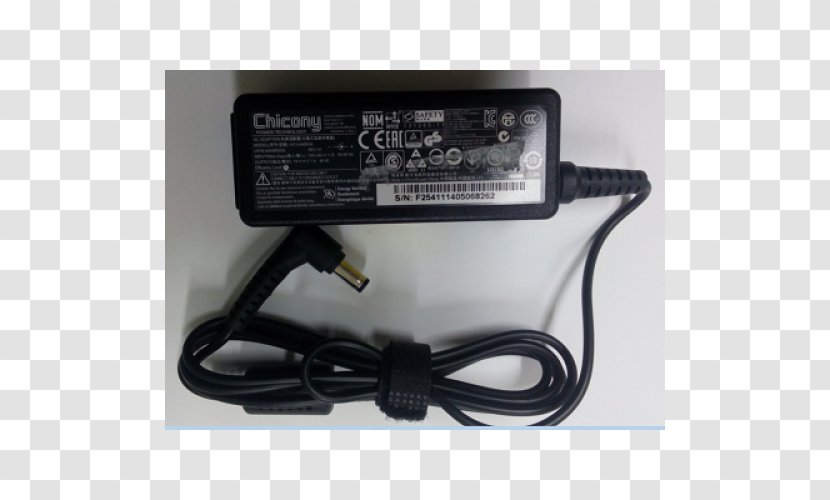 Battery Charger AC Adapter Laptop Chicony Electronics - Samsung Ac Transparent PNG