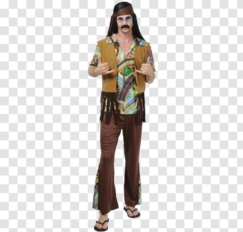 1960s 1970s Costume Clothing Hippie - Frame - Costumes Transparent PNG