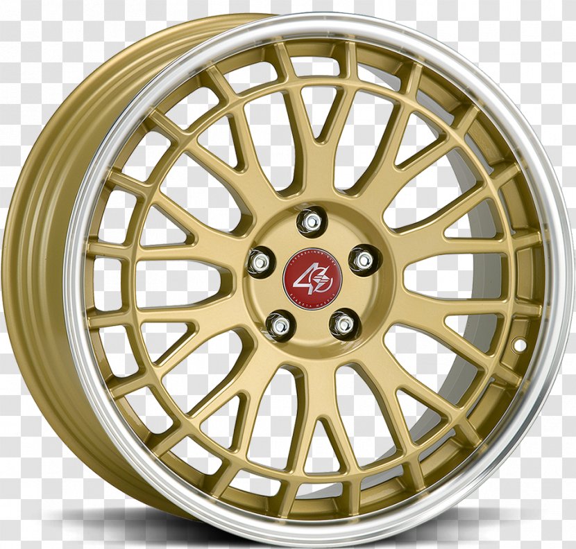 Alloy Wheel Car Autofelge Tire - Auto Part Transparent PNG