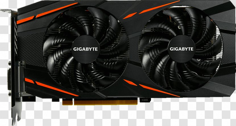 Graphics Cards & Video Adapters AMD Radeon RX 580 Gigabyte Technology GDDR5 SDRAM 480 - Card - Processing Unit Transparent PNG