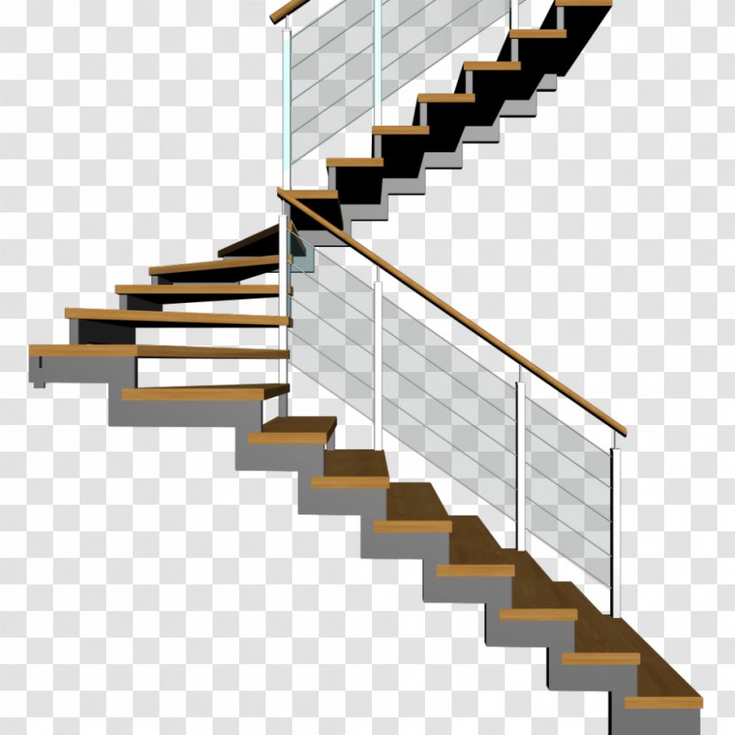 Stairs Furniture Stair Tread Room House - Structure Transparent PNG