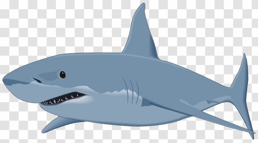 Great White Shark Clip Art - Finning Transparent PNG