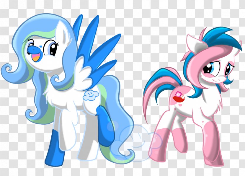 My Little Pony: Friendship Is Magic Fandom Horse Pegasus - Watercolor - Blue Pony Transparent PNG