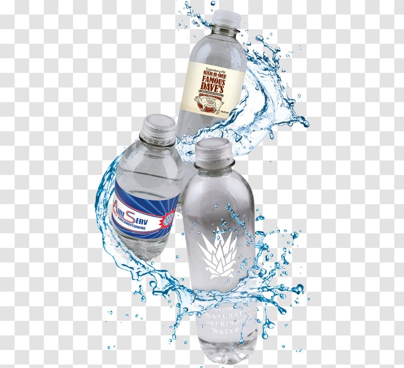 Mineral Water Plastic Bottle Bottled Bottles - Loudspeaker - Label Transparent PNG