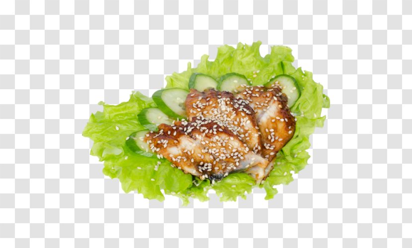 Unagi Teriyaki Sashimi Sushi European Eel - Salad Transparent PNG