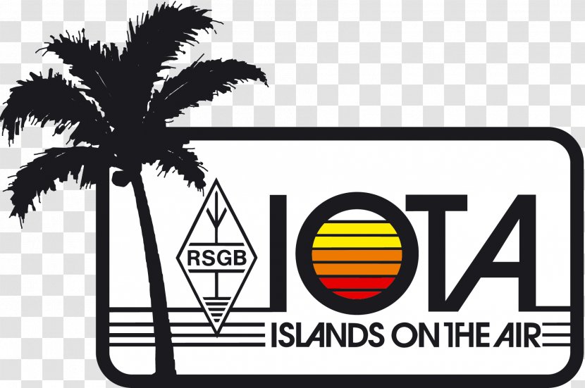 Radio Society Of Great Britain Islands On The Air IOTA Contesting QSL Card - Signage - Iota Transparent PNG