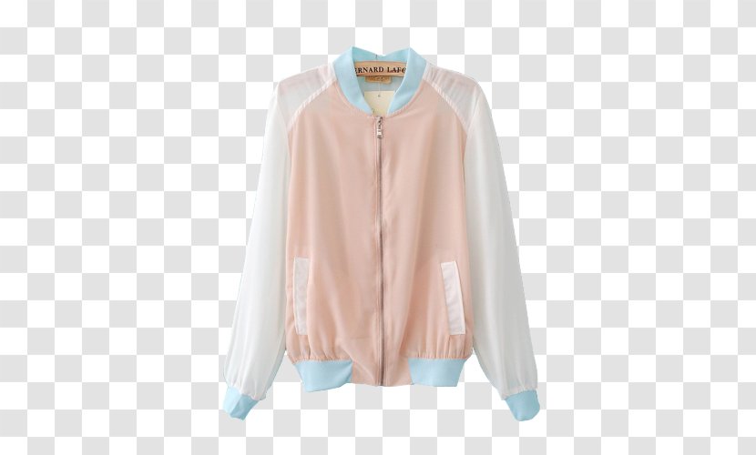 T-shirt Jacket Coat Pastel Sweater Transparent PNG