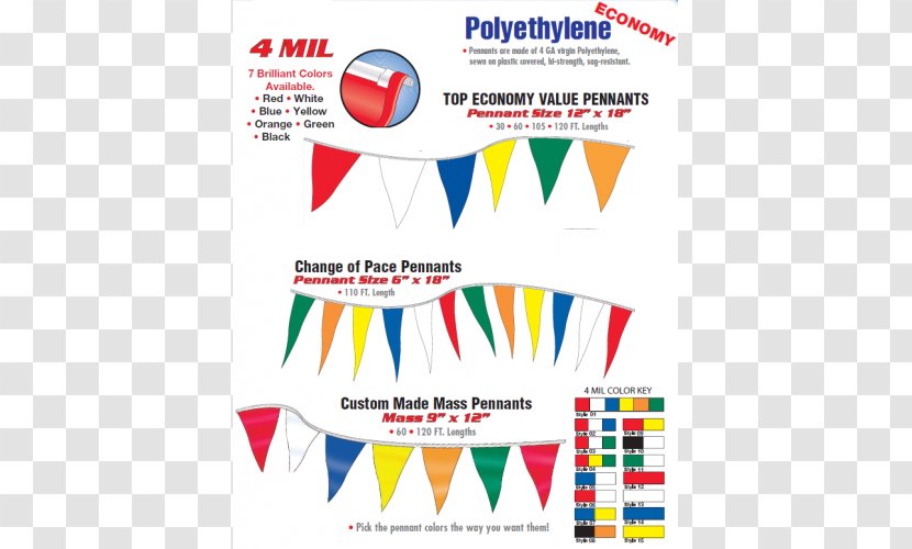 Pennon Flag Brand Logo - Promotion Transparent PNG