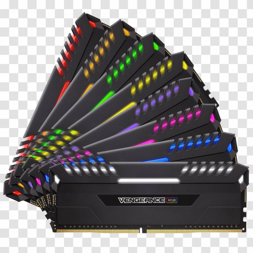 DDR4 SDRAM Corsair Components Cmk16gx4m4a2666c16b Vengeance Lpx 16gb Ddr4 2666mhz Computer Data Storage - Ram - Memory Module Transparent PNG