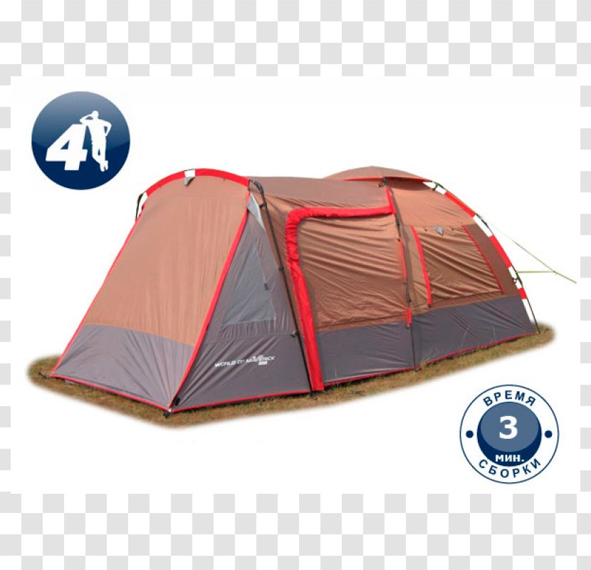 Tent Outwell Earth Camping Шатёр Campsite - Eguzkioihal Transparent PNG