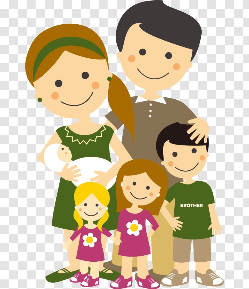 Kids Playing Cartoon - Child - Holding Hands Style Transparent PNG