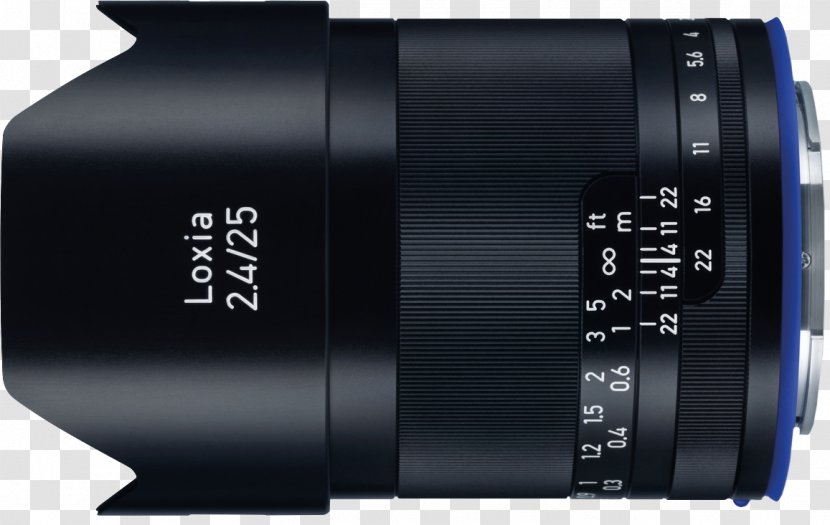 Camera Lens Digital SLR Sony E-mount Carl Zeiss AG Loxia F/2.4 For E Mount - Single Reflex Transparent PNG